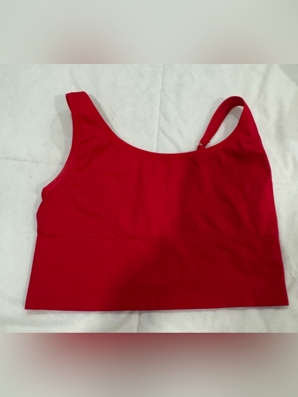 PINK Victoria's Secret Red Crop Tank